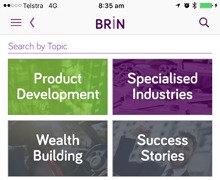 BRiN Feature - Search By Topic