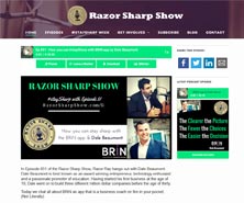 BRiN has been featured in Razor Sharp Show