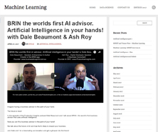 BRiN has been featured in Machine Learning